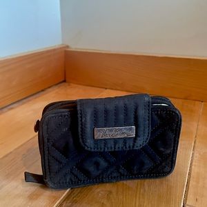 Black Quilted Vera Bradley Wallet